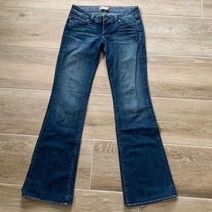 Paige Denim Laurel Canyon Low Rise Bootcut size 27